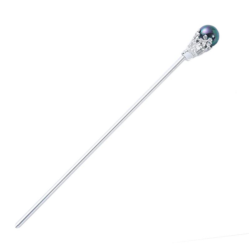TOP SEWING 1 Pack Chinese Hair Stick for Long hair Metal Hair Pins 6" for Buns Vintage Hair Sticks for Women Daily Party - Image 1
